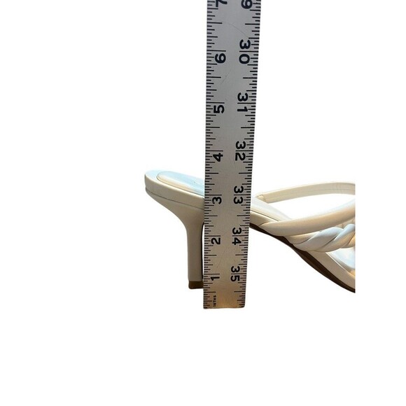 Express Women's Size 9 White Stiletto Twist Design Heels- Wedding - Formal - Picture 9 of 9